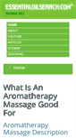 Mobile Screenshot of essentialoilsearch.com